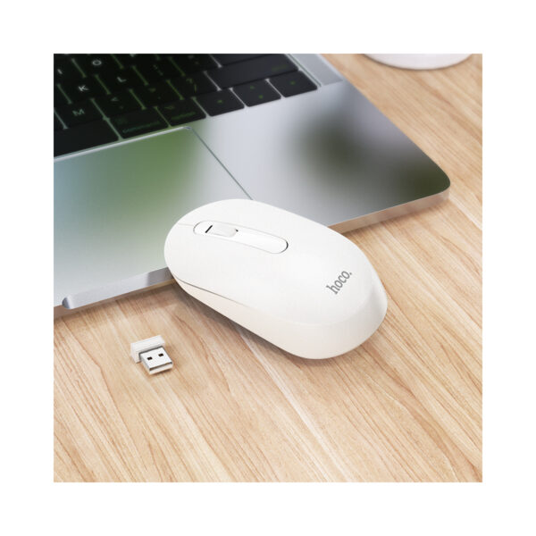 Wireless Mouse GM14 Platinum - Hoco - White