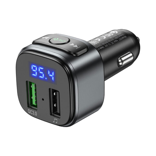 E67 Fighter QC3.0 car BT FM transmitter and charger