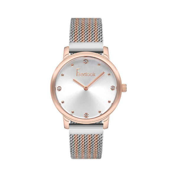Freelook Women Stainless Steel Stones Watch - FL.1.10130.5