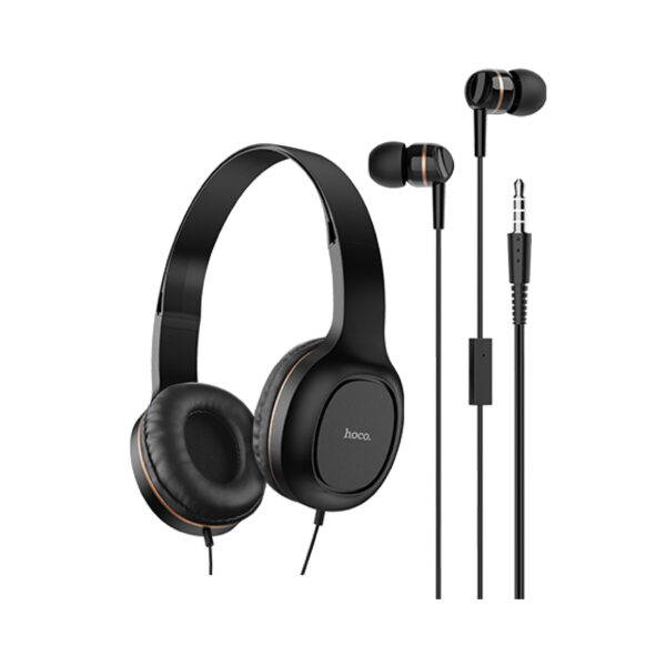Hoco W24 Enlighten Headphones with Mic Set