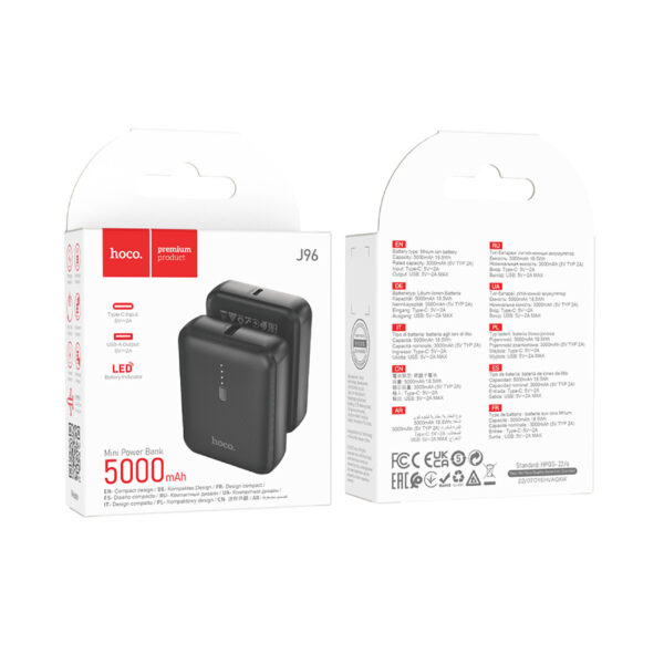 Hoco J96 Strider Power Bank 5,000mAh