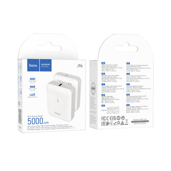Hoco J96 Strider Power Bank 5,000mAh