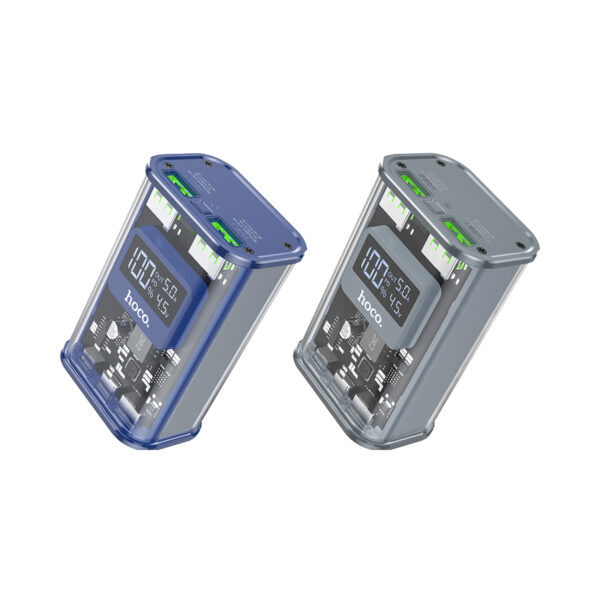 Hoco J105 Discovery edition 22.5W fully compatible power bank 10,000mAh - Blue