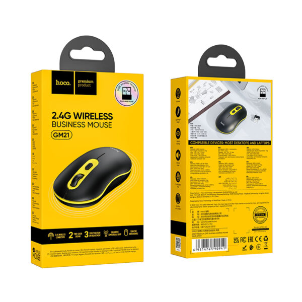 Hoco GM21 Platinum 2.4G Business Wireless Mouse