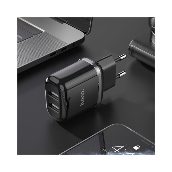 Hoco N4 Aspiring Dual Port Charger, EU