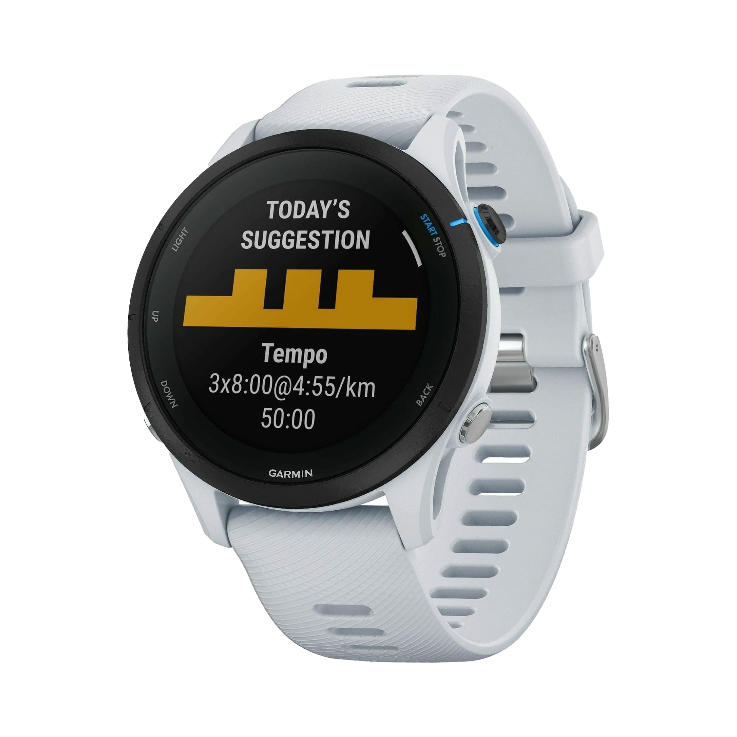 Garmin Forerunner 255 Music GPS Smartwatch 46 mm - White