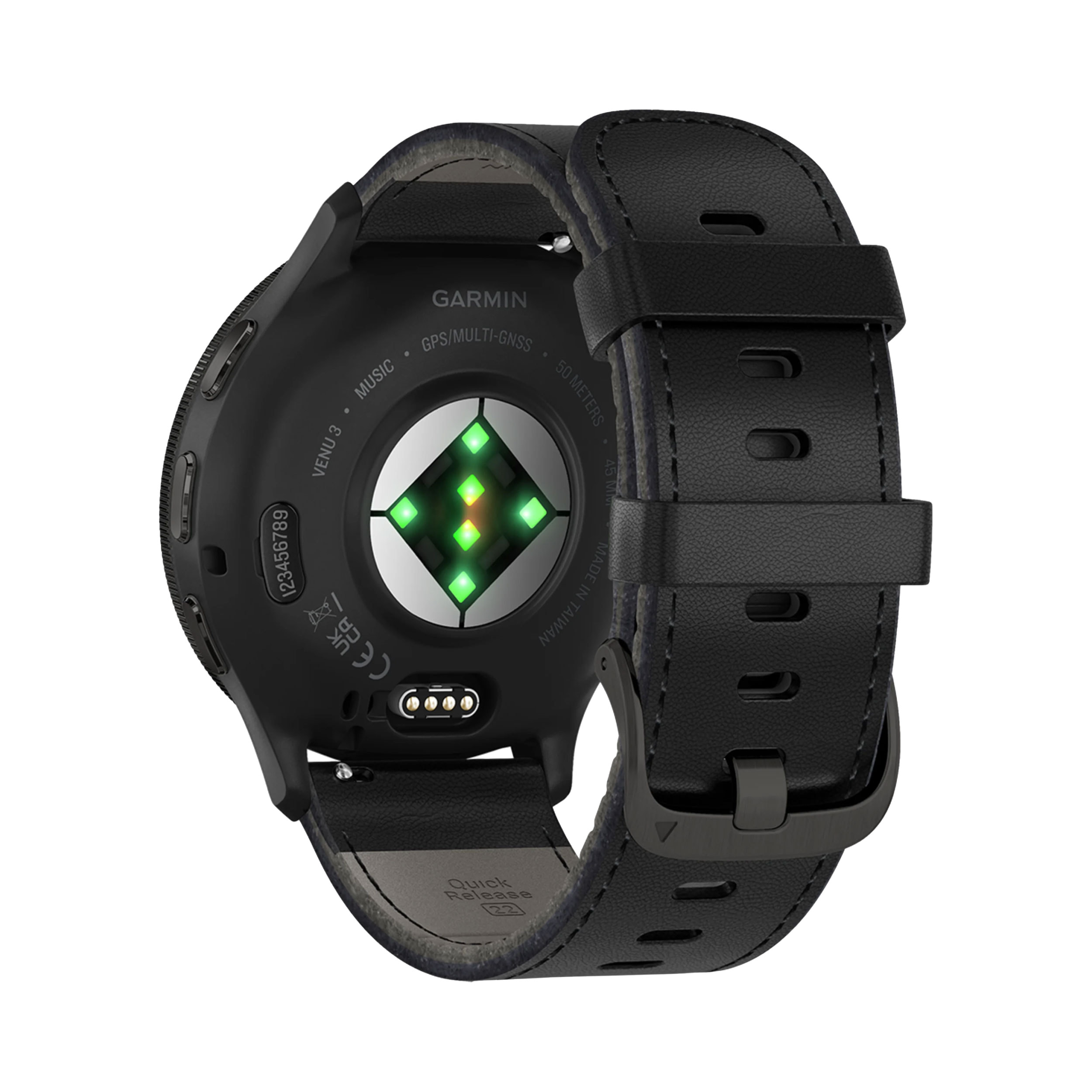 Garmin Venu 3 Smartwatch Leather Band