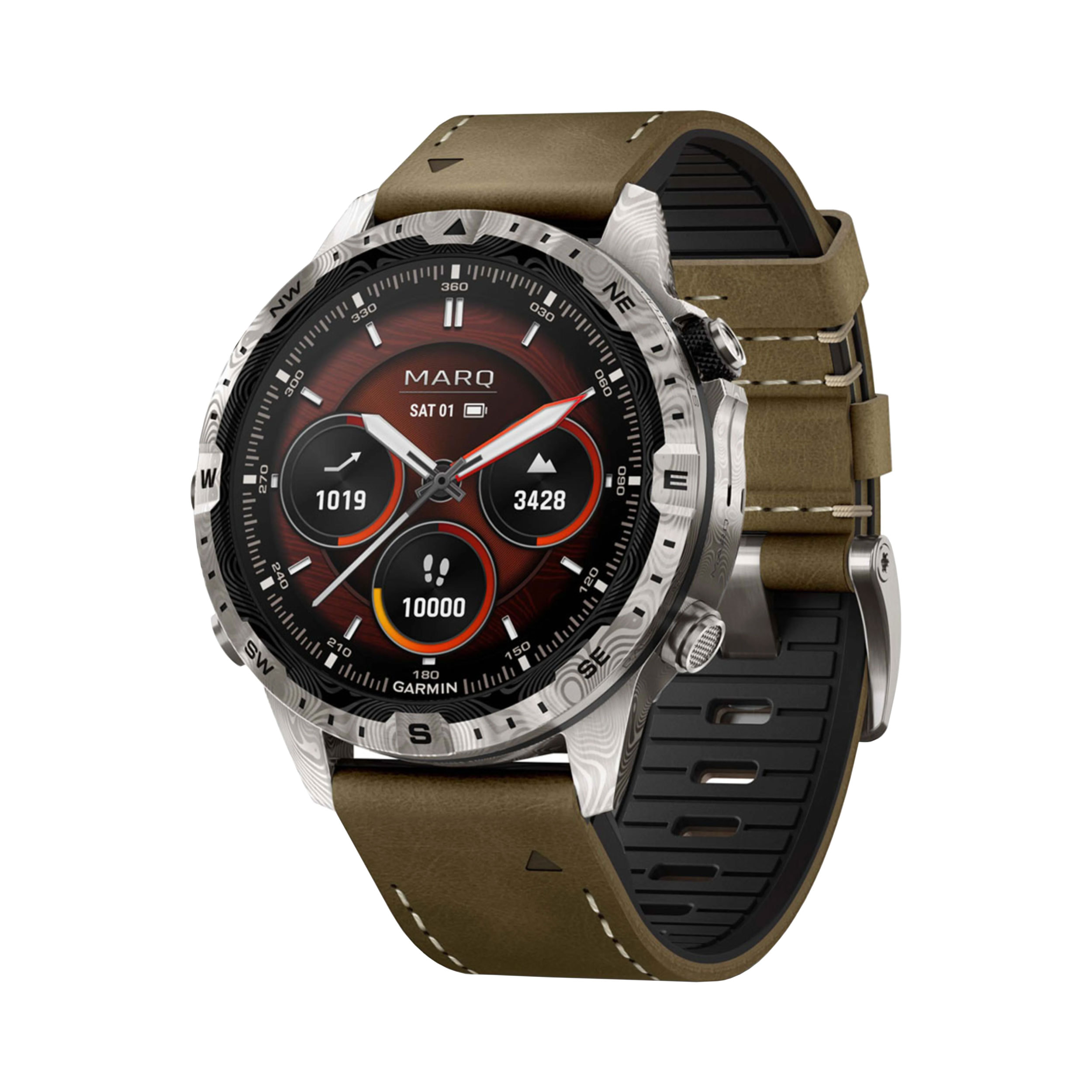 Garmin MARQ® Adventurer (Gen 2) – Damascus Steel Edition