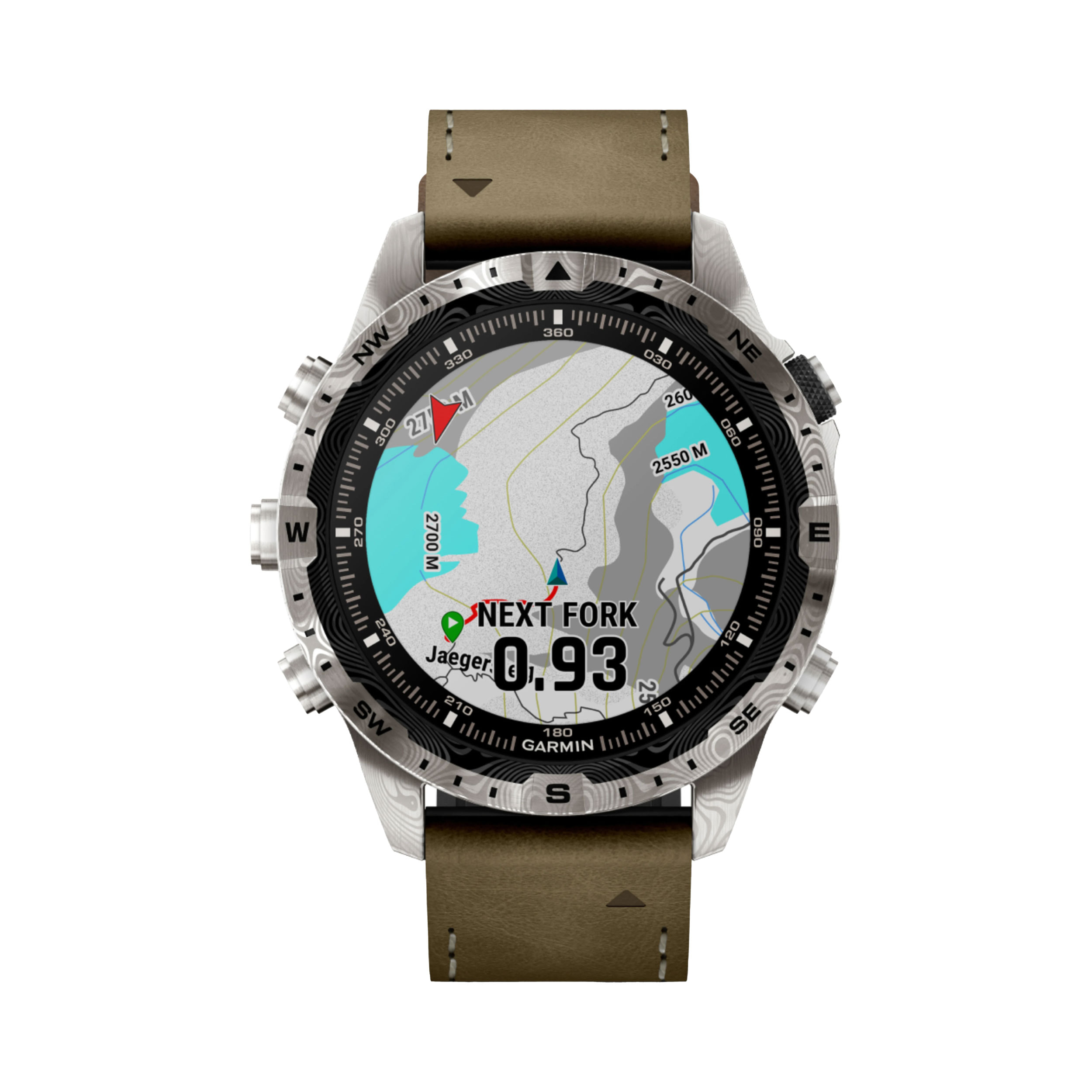 Garmin MARQ® Adventurer (Gen 2) – Damascus Steel Edition