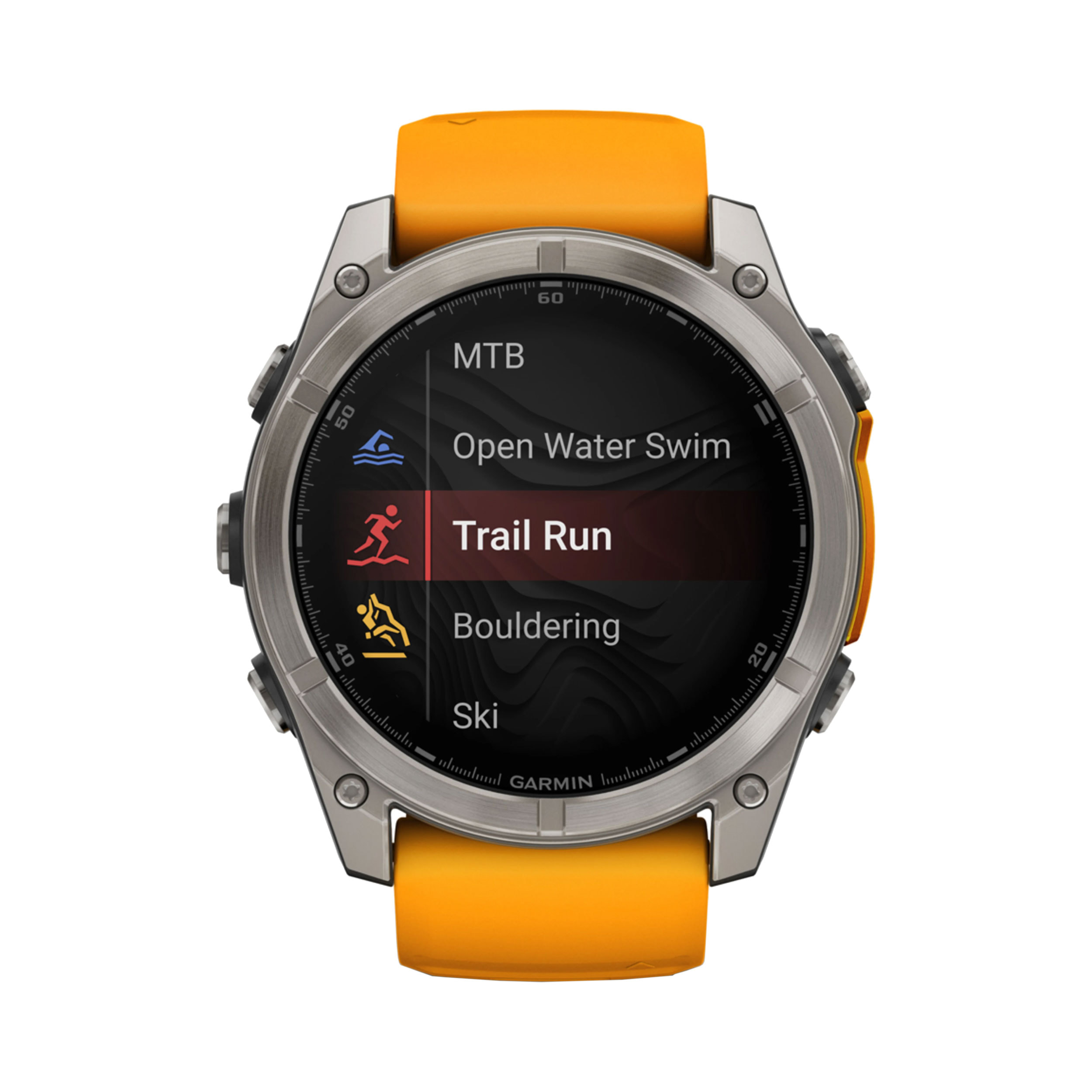 Garmin fēnix® 8 – 51 mm, AMOLED - Orange