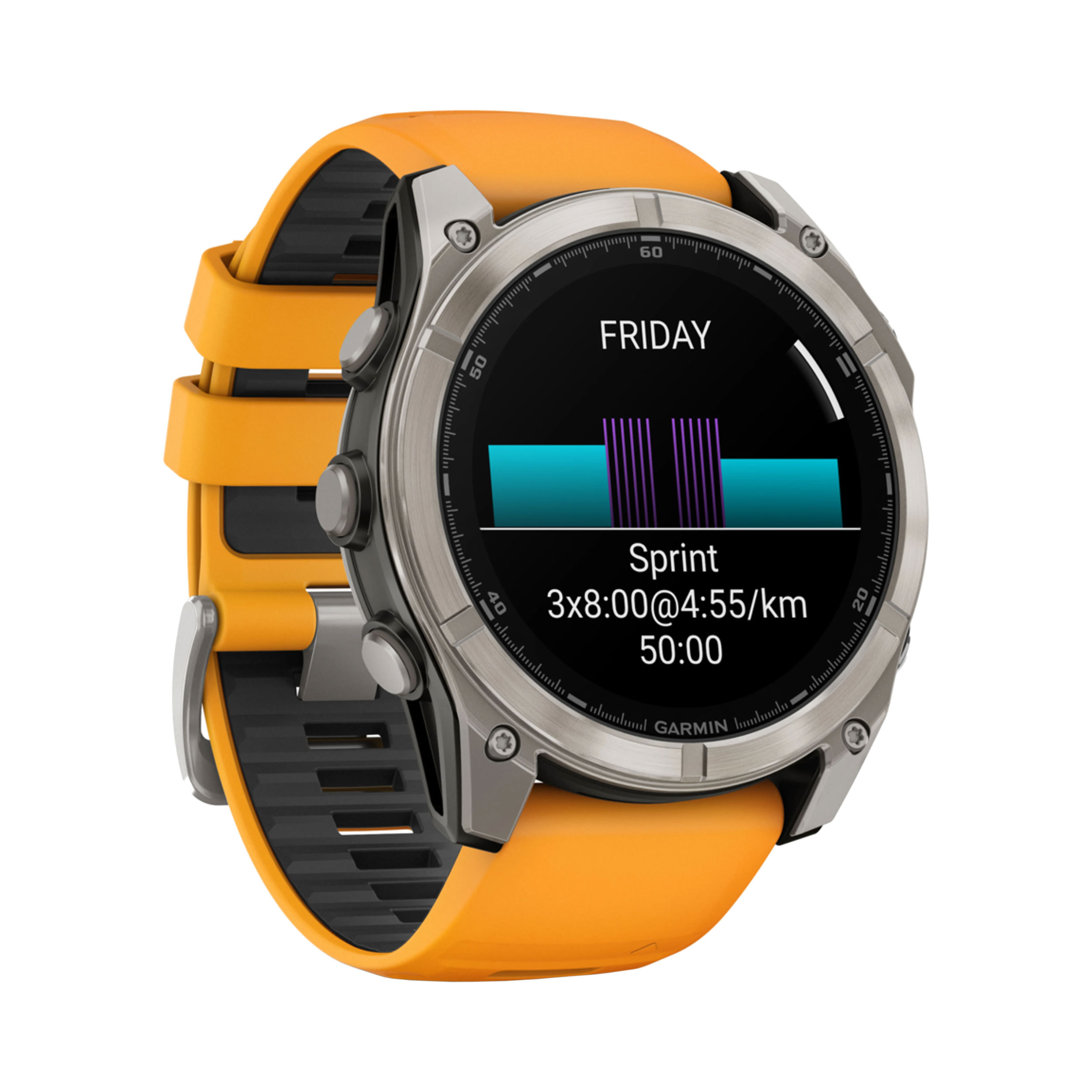 Garmin fēnix® 8 – 51 mm, AMOLED - Orange
