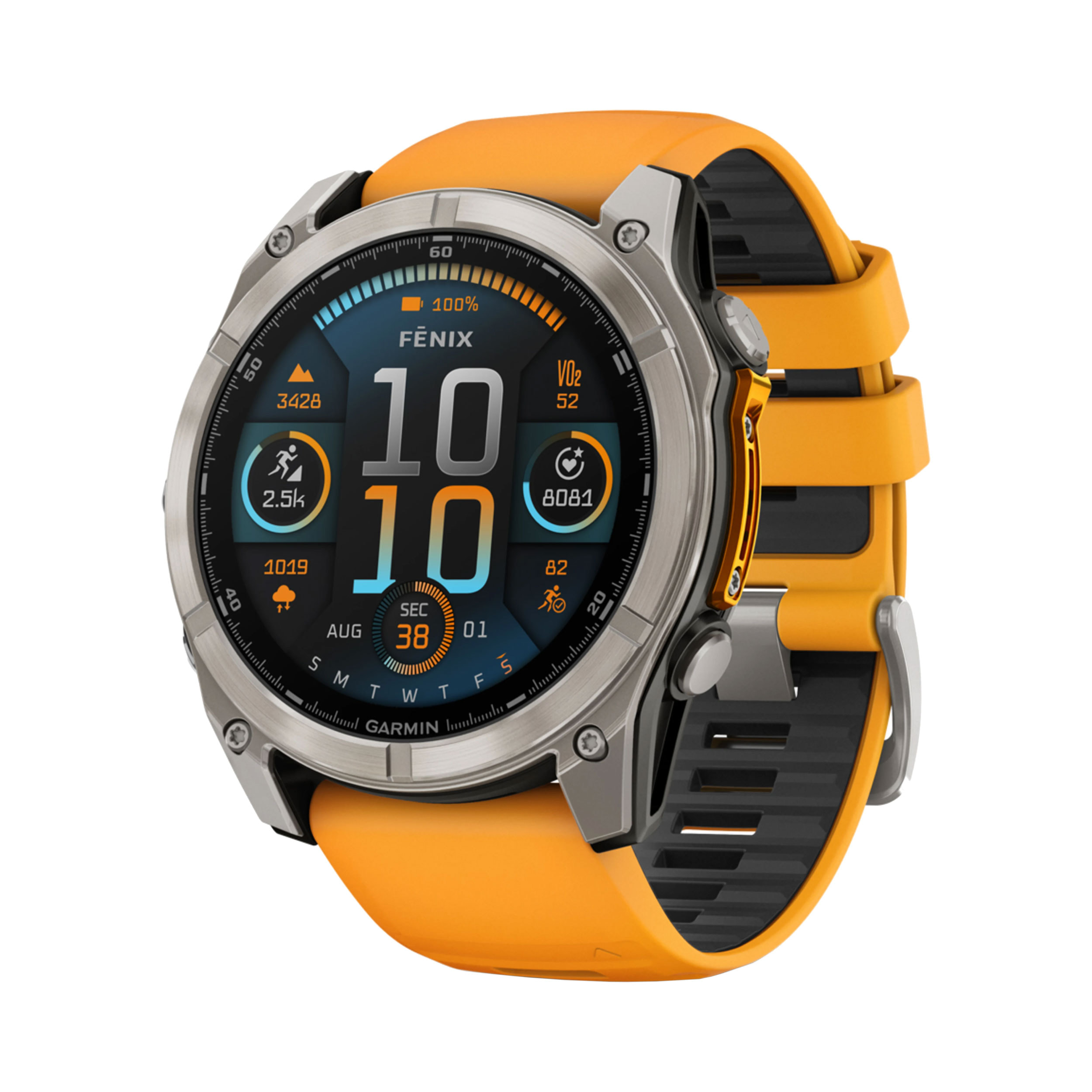 Garmin fēnix® 8 – 51 mm, AMOLED - Orange